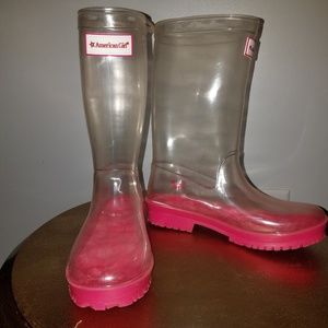 American Girl WellieWisher rain boots